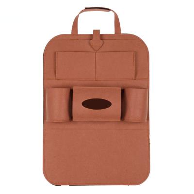 China Convenient elegant and beautiful felt bag of car back seat storage bag quality and quantity of car storage car air vent storage bag for sale