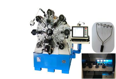 China Nockenlose automatische Frühlings-Maschine, Frühlings-umwickelnde Maschine mit zwölf Äxten zu verkaufen