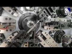 Cam CNC Spring Machine High Speed Wire Rotating Bending For Spring Forming