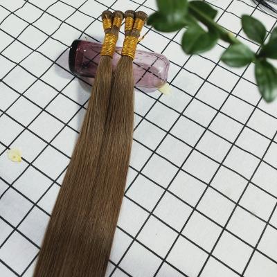 China Russian Virgin Hair 100% Virgin Hair 100% Virgin Hair Double Drawn 100% Human Hair Extensions Thick End Double Color 6 Years HAND TIED WEFT EXTENSION for sale