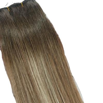 China 100% MACHINE SEWN Full Color #T4AP8/60 100%Virgin Remy Full Cuticle Human Hair HAIR Weft Weft Most Popular Grade for sale