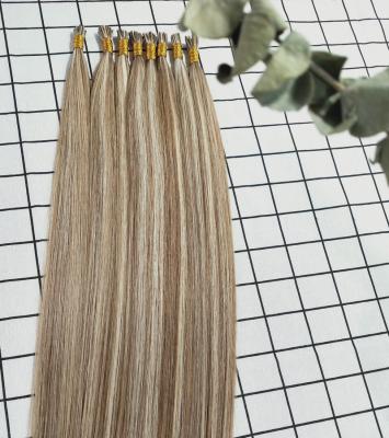 China HAIR 100% P8/60 Grade Virgin Hair Prebonded Keratin Hair Extensions Remy Cuticle Double Drawn Italian Virgin Hair Color P8 I TIP for sale