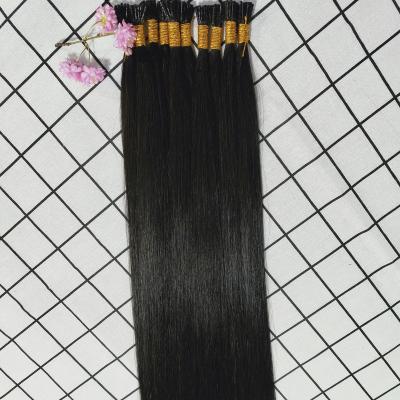 China Wholesale Drawn 100% Italian Virgin Hair Keratin Prebonded Hair Extensions Double Color 2 Year HAIR I TIP for sale