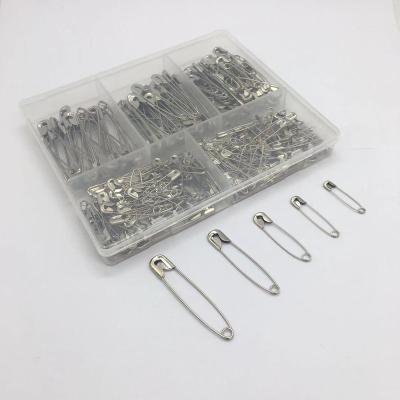 China Hot Sale Accessory.Etc Metal Brooch Decorative Apparel Pin Maker Tag Safety Pin Hot Sale Accessory.Etc Silver Color Safety Tagging Pin for sale