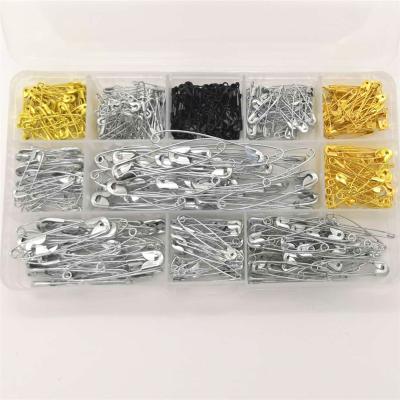 China Hot Safety Pin Folder Set Hang Tag Safety Pin Different Metal Sale Metal Garment Accessories for sale