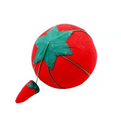 China Wholesale Wrist Hand Knitting Hand Knitting Needle Holder Sewing Pin Cushion Tomato Pin Cushion for sale