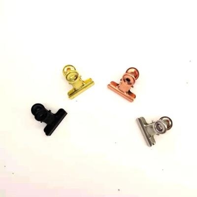 China School School Metal Colors School Supplies Promotional Metal Binder Clips for sale