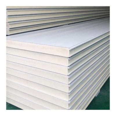 China Modern Wholesale Price Cold Room High Density Polyurethane PU Insulated Roof Wall Sandwich Panels for sale