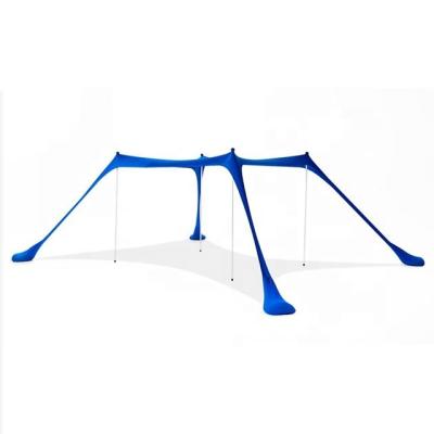 China POP UV-resistant HIGH Beach Tent Sun Shelter UPF50+ With Sand Shovel, Pegs Outdoor Shade For Camping for sale