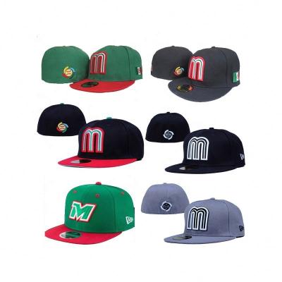 China COMMON ready to ship 3d embroidery Mexico baseball hat customized hats gorras for team for sale