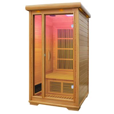 China 2021 Hot Sale Modern High Quality Backrest And Adjustable Wind Window Wooden Sauna Room For Healthy for sale