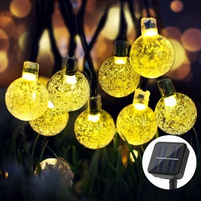 China LANDSCAPE Outdoor 30 Led 21Ft lampe exterieur solaire Waterproof Hanging Decorative Lighting with 8 modes switch for Night for sale