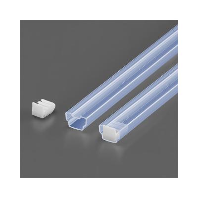 China Anti Static Plastic IC Tube Plastic Transparent IC PVC Extrusion PS PVC Tubes for sale