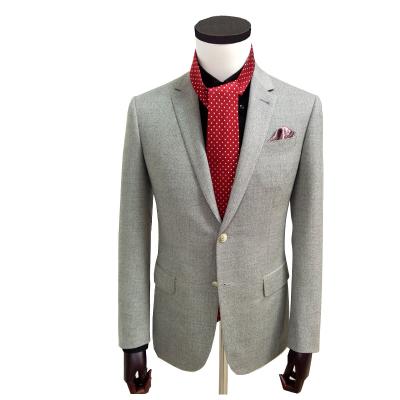 China Anti-wrinkle England style tailored slim fit suit for men with hand made button hole on the lapel for sale