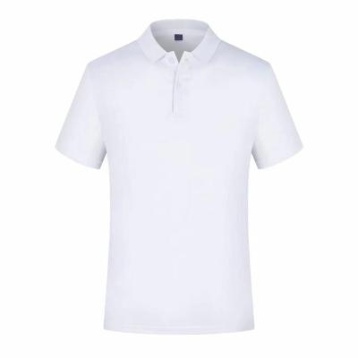 China Classic 100%cotton men's anti-pilling uniform polo shirt with multiple colors for sale