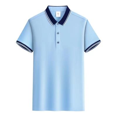 China Newest Fashion Contrast Anti-pilling Different Color Collar And Slap Slim Fit Polo Shirts for sale