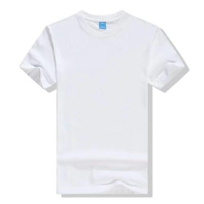 China Anti-pilling Base Round Collar White Color Base White T-Shirt for sale