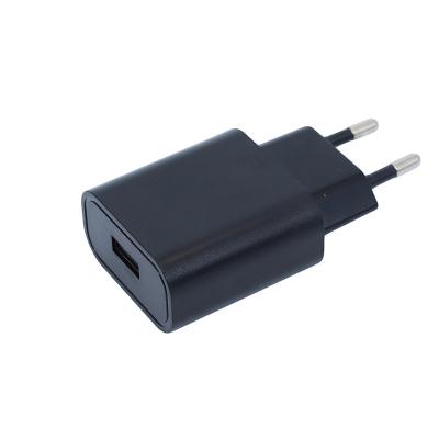 China Mobile Phone 5V 2A 2.1A USB Output Single Cell Phone Wall Charger With EU 2 Pin Plug for sale