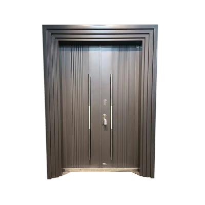 China Sound Insulation Wholesale Reasonable  Door Leaf Thickness 90mm/100 Home Security Door High Quality Exterior Door for sale