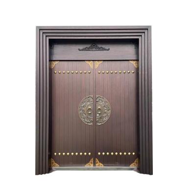 China Sound Insulation Good Price Cold Plate/galvanized Sheet Material Security Design Doors Home Security Doors for sale