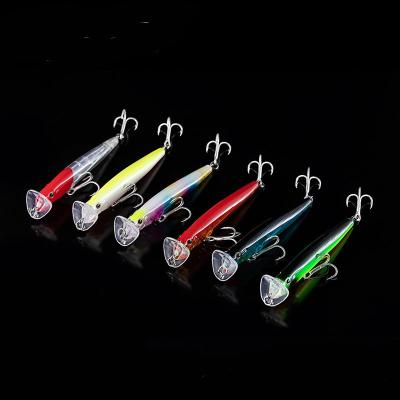 China Heavy Sinking Minnow Lure Bait Hard Beach Walker Bass Fishing Lure RM-10 for sale