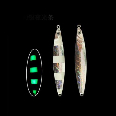 China Multi Luminous Jig Fishing Lure Factory Direct Selling Magic Waist Jig Mental Lure for sale