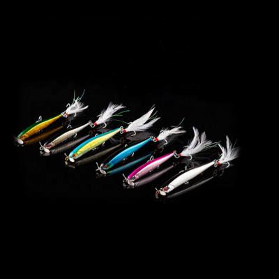 China New Bullet Shape Wobbler Lure Pencil Model Jig Hard Bait Fish Lure SSF-27 for sale