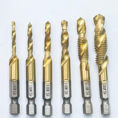 China Metal Cutting Tap Drill Self Tapping Machine Integrated Tapping Machine M3 To M10 Tap Drill Compound Set for sale