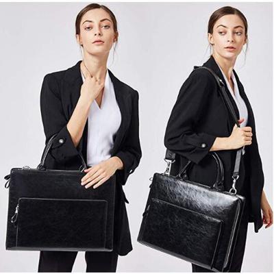 China GENUINE LEATHER Shoulder Bag Handbag Fashion Business Casual Leather Briefcase For Lady for sale