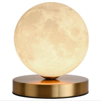 China Simple indoor home starry moon tischlamp living room bedroom lighting led living room bedside table lamp for sale