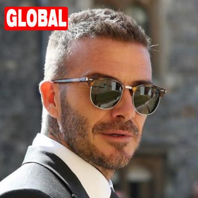 China High Quality Semi Rimless Polarized Metal Sun Glasses Men Women Sun Glasses Brand Sunglasses Retro Fashion Sunglasses for sale