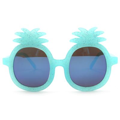 China EUGENIA Best Price EUGENIA Best Price Kids Sunglasses Cute Pineapple Shape Baby Sun Glasses Multi Color Baby Eyewear China Factory Sunglasses for sale