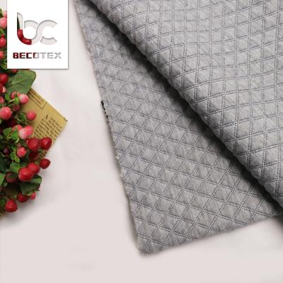 China Sustainable high quality sofa knit fabric polyester spandex material air layer scuba fabric for sale