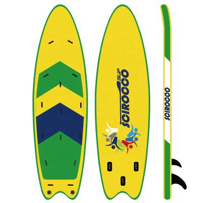 China SCIROCCO Unisex Giant Inflatable Sip Board Large Stand Paddle Board For Sale Multi Person Customize Sip Board for sale