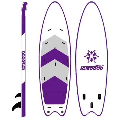 China New Design Unisex Double Layer Stand Up Group Paddle Board Supp Team Board Inflatable Paddle Factory Big Price Sup for sale