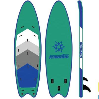 China Unisex Factory Supplied Big Inflatable SUP Paddle Board Group Inflatable SUP Paddle Boards Rack Huge Board for sale