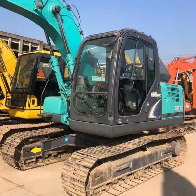 China High quality used Kobelco SK130 small crawler excavator Secondhand 10-20 ton excavator in stock for sale 0.52mÂ³ for sale