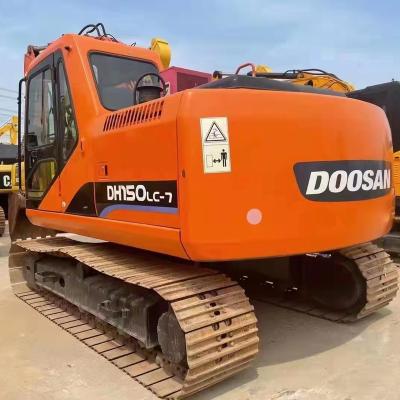 China High quality used doosan 150 LC-7 excavator Secondhand excavator in stock for sale 0.75mÂ³ for sale