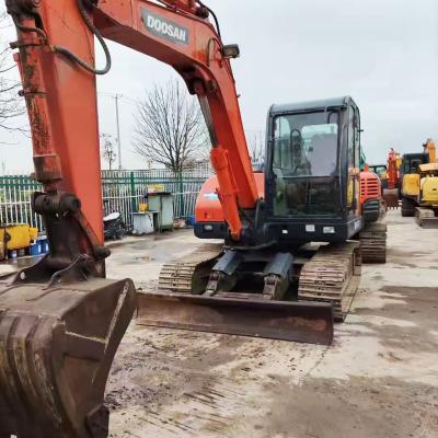 China Used doosan DH80-7 excavator Secondhand crawle excavator in stock for sale 0.32mÂ³ for sale