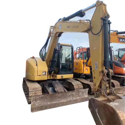 China 8 ton used CAT 308D excavators Secondhand small tractor excavator for construction 0.32MÂ³ for sale