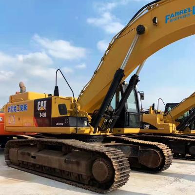 China Second-hand Caterpillar 349D crawler excavator for sale used 20-30 ton all models CAT excavator in stock 2.6mÂ³ for sale