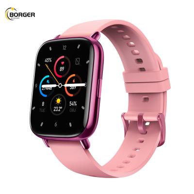 China Waterproof Ip67 Touch Screen Smart Watch Wristband Fitness Tracker Fitness Tracker Body Temperature Calorie Sports Watch Heart Rate Smartwatch for sale