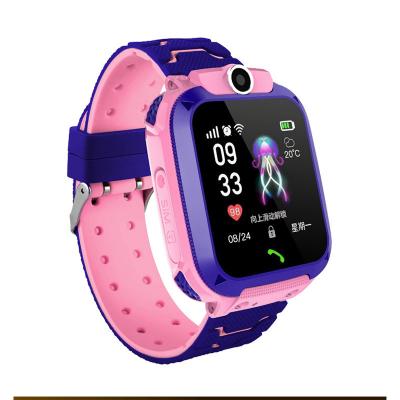 China Waterproof Antil-lost Baby Tracker Watch 2G SIM Card Clock Call Location Smart Watch SOS Smartwatch Kids GPS Navigation Q12 for sale