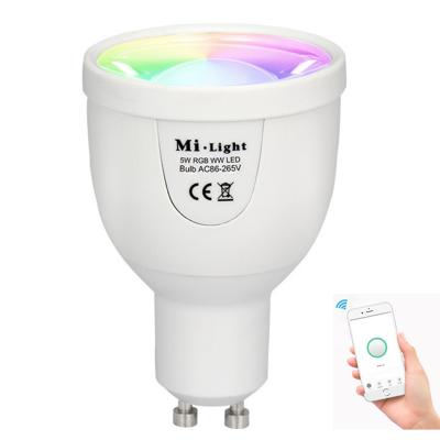 China residential hot selling dimmable wifi led smart bulb gu10 light bulb for sale