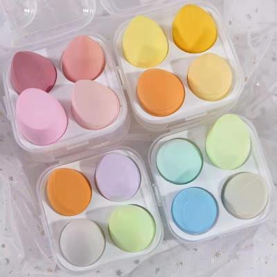 China Make Up Funny Egg Shaped Beauty Makeup Sponge , Makeup Foundation Powder Sponges Egg for sale