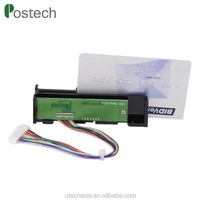 China Hi/Lo- Co Magnetic Stripe Card Reader 3 Lanes with Software Factory Price MSR100 MSR USB Port Card Reader Made in Shenzhen for sale