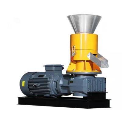 China Fertilizer/animal feed/cow manure residues/straw/wood sawdust fuel pellet mill 100-4000kg/h biomass wood pellet making machine with electric and diesel engine for sale