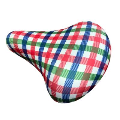 China Waterproof Customizable Exercise Made Of Polyester Fiber Colorful Waterproof Bike Seat Cover for sale