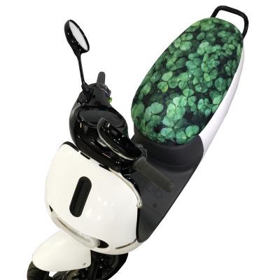 China Fancy Colorful Waterproof Dust Rain Motorcycle UV Seat Cover Thailand for sale