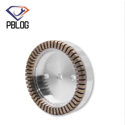 China China Manufacturer Wholesale Sintered Grinding Segmented Aluminum Profile Rolls CNC Diamond Polishing Grinding Wheels for sale